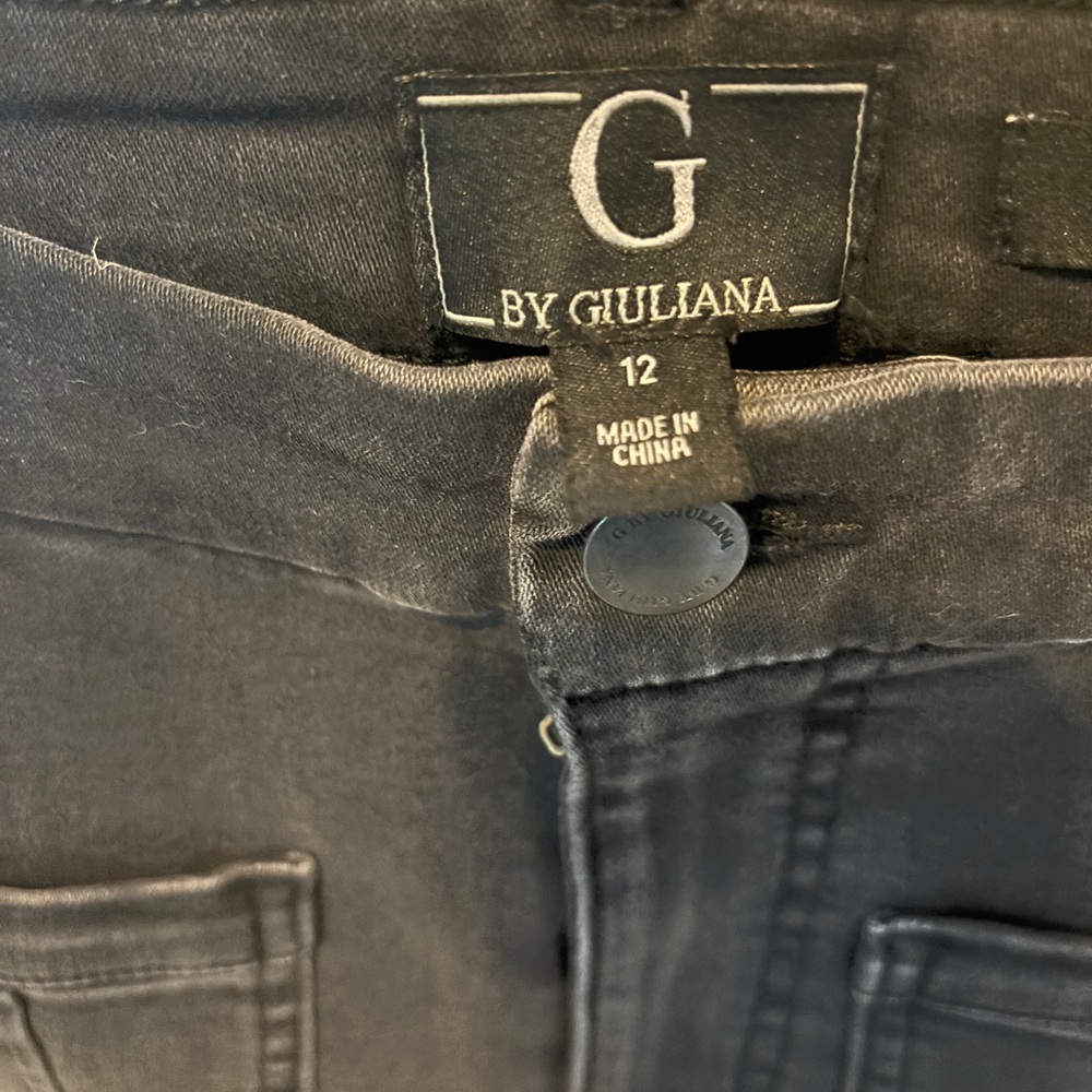 G by Giuliana Black Men's Jeans